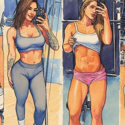 Musas fitness do carnaval 2026 se preparam com dedicação e treinos intensos