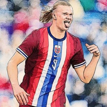 Imprensa europeia destaca impressionantes atuações de Haaland no futebol