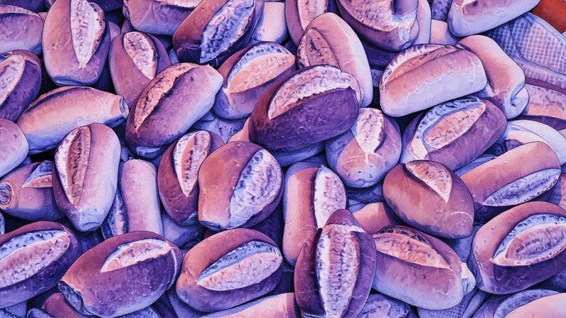 Pão francês congelado para manter a frescura (Foto: Reprodução)