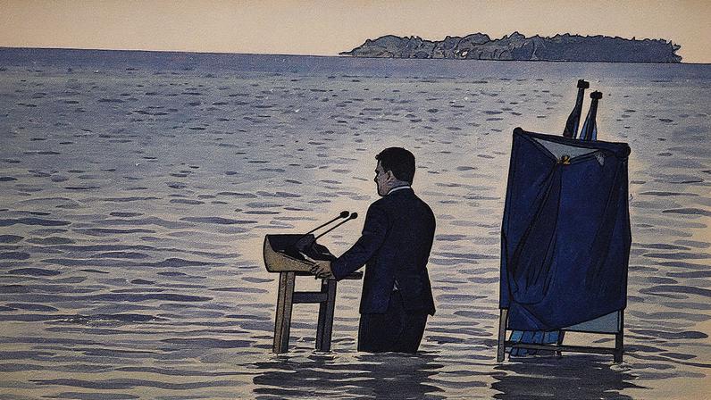 Ministro das Relações Exteriores de Tuvalu faz alerta sobre mudanças climáticas (Foto: Reprodução)