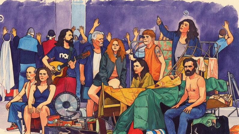 Ensaio sobre a Cegueira em cartaz no Teatro Carlos Gomes (Foto: Reprodução)