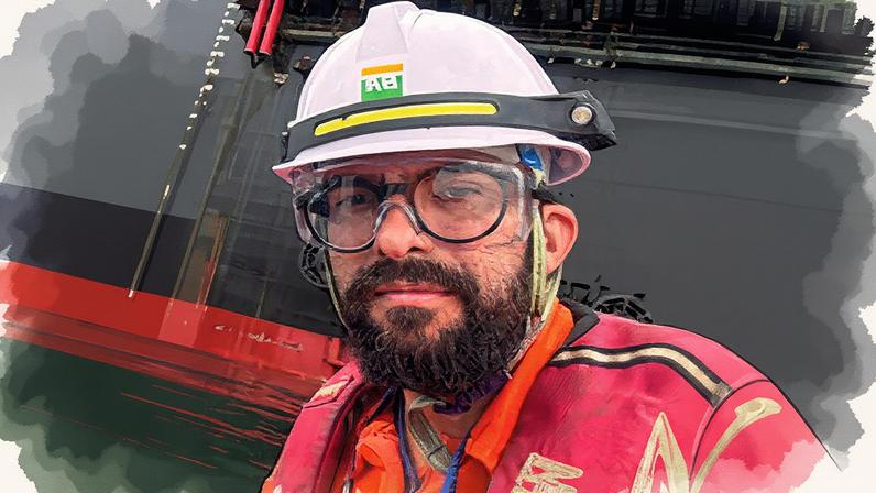 Rodrigo Reis morreu em acidente em estaleiro na Coreia do Sul (Foto: Reprodução)