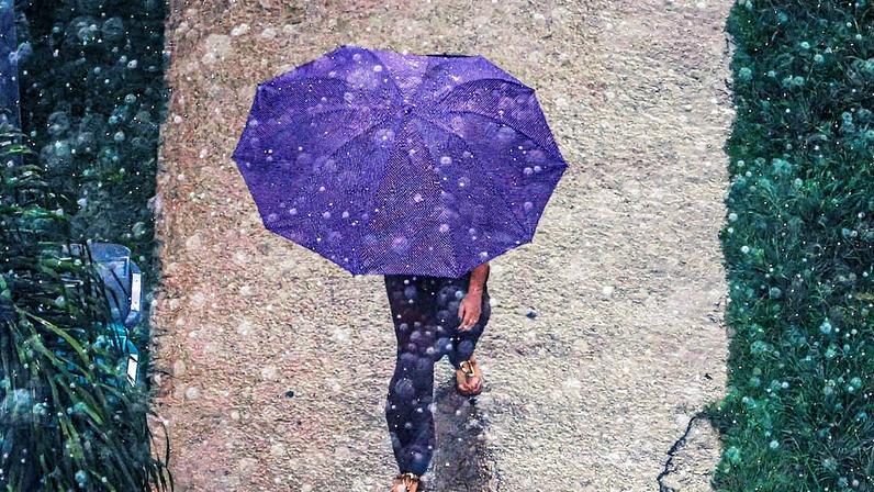 Dia chuvoso na cidade de São Paulo (Foto: Reprodução)