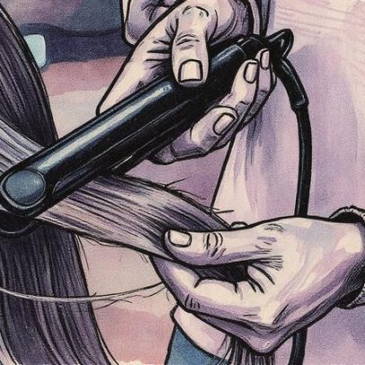 Protetor térmico para cabelo: descubra como age com imagem em microscópio