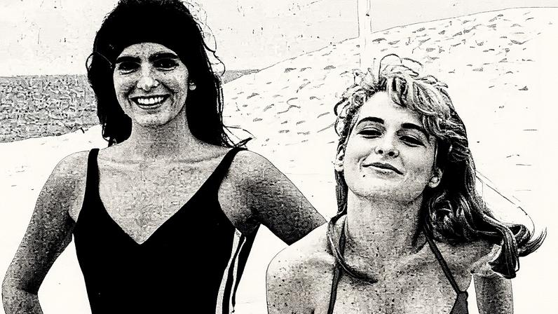 Cláudia Abreu e Malu Mader posam juntas em uma foto (Foto: Reprodução)