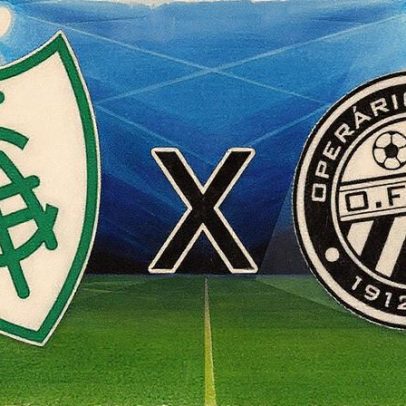 América-MG e Operário se enfrentam na Série B com transmissão ao vivo e escalações definidas