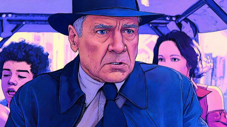 Indiana Jones em cena de ação com relíquia em destaque (Foto: Reprodução)