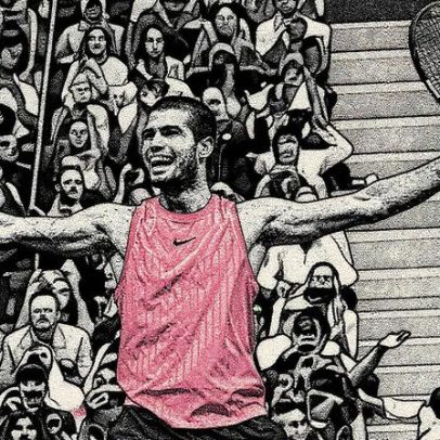 Alcaraz provoca debate sobre a aceitação do vello masculino nas redes sociais