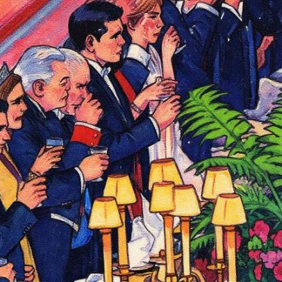 Banquete de Trump apresenta vinhos da Califórnia e bebidas históricas