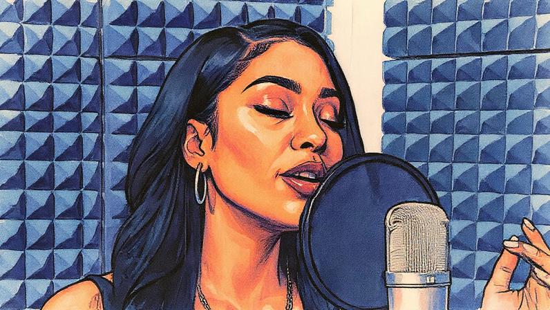 Xania Monet, artista criada por inteligência artificial, ultrapassou 5 milhões de reproduções no Spotify e no YouTube (Foto: Reprodução)