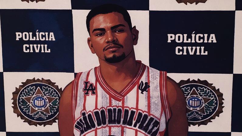 Lucas Fernandes de Sousa, 31 anos, ex-praça do Exército Brasileiro, com histórico de prisão por organização criminosa e extorsão (Foto: Reprodução)