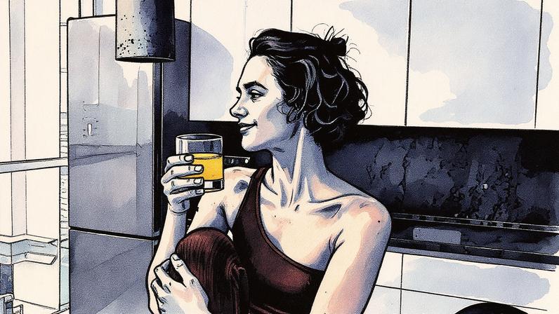 Coquetel em um copo decorado com frutas e ervas (Foto: Reprodução)