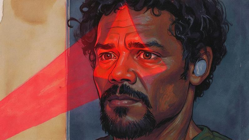 Cena do filme 'Futuro Futuro' com elementos visuais destacados (Foto: Reprodução)