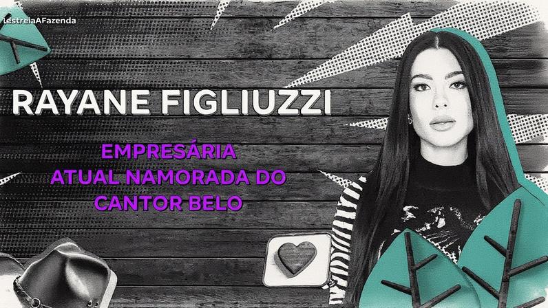 Rayane Figliuzzi, namorada do cantor Belo (Foto: Reprodução)