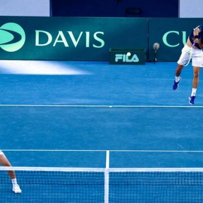 Brasil vence a Grécia com vitória de Melo e Matos nas duplas por 2 a 1