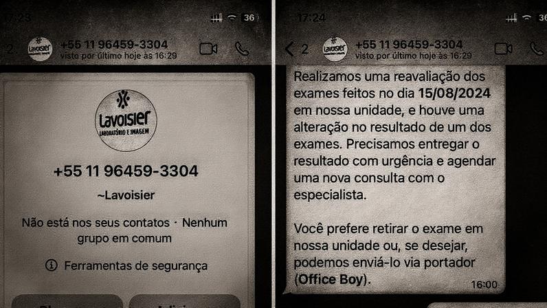 Golpistas se passaram pelo laboratório Lavoisier (Foto: Reprodução)