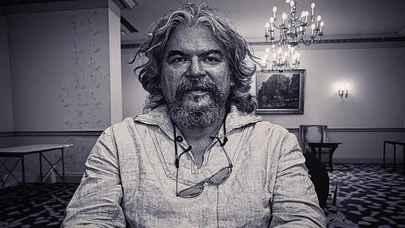 Artist and 2025 Audain Prize for the Visual Arts winner Brian Jungen Photo: Hadani Ditmars