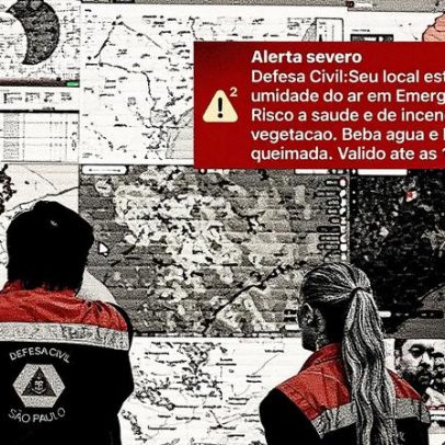 Interior de SP registra umidade do ar abaixo da do Saara e Defesa Civil alerta