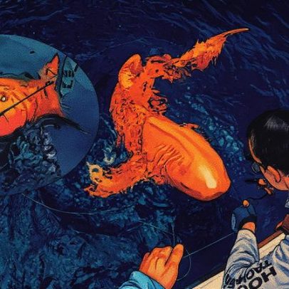 Tubarão laranja albino surpreende cientistas e desafia conhecimentos sobre a espécie