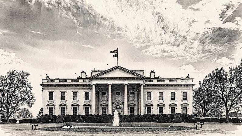 Casa Branca em Washington, D.C. (Foto: Reprodução)