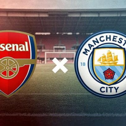 Arsenal e Manchester City se enfrentam ao vivo na Premier League hoje