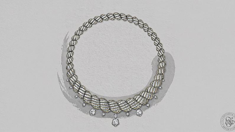 Fase outonal do Blue Book 2025: Sea of Wonder, da Tiffany & Co. (Foto: Reprodução)