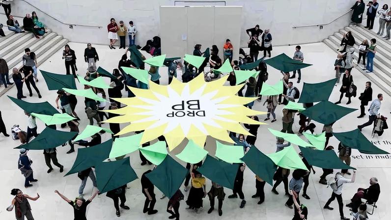 Towards the Ethical Museum, by Gareth Harris, explores issues facing museums today—such as whether they should still be accepting funding from fossil fuel companies Towards the Ethical Museum: Courtesy of Lund Humphries. British Museum: BP or not BP?