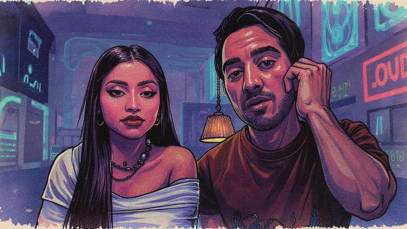 Nanda Caroll e Diogo Melim discutem sobre assalto ocorrido no Rio (Foto: Reprodução)