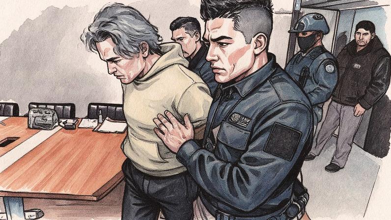 Hernán Bermúdez é transferido para o Altiplano em Toluca, no dia 18 de setembro (Foto: Reprodução)