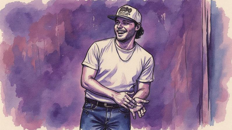 Josh Ross apresenta a música "Hate How You Look" nesta edição do Makin' Tracks (Foto: Reprodução)