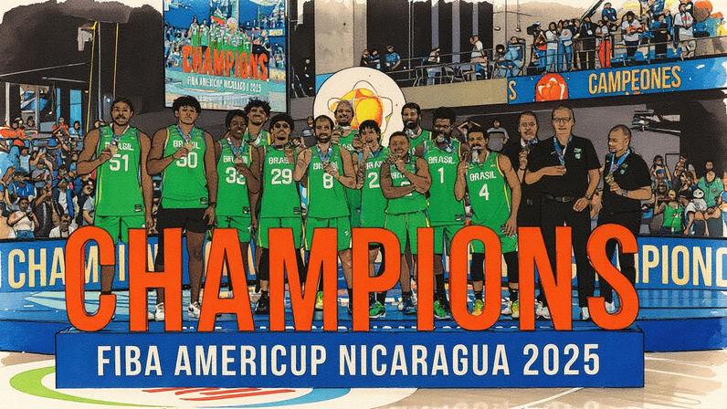 Brasil conquistou a Americup (Foto: Reprodução)