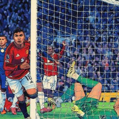 Casemiro marca gol e é expulso em derby entre Chelsea e Manchester United