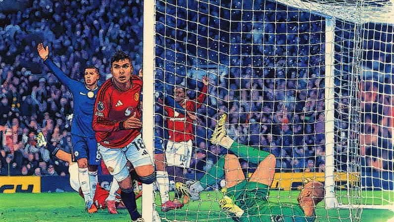 Jogador de futebol em campo, usando uniforme e com a bola aos seus pés (Foto: Reprodução)