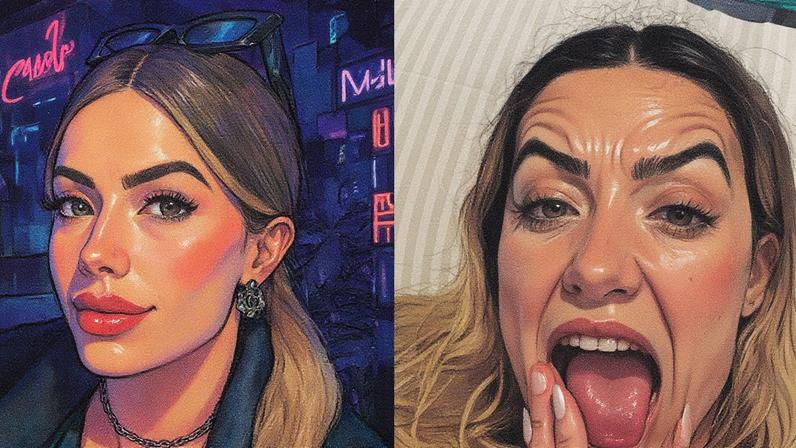 Modelo eleita 'mulher perfeita' pela IA denuncia agressões e namorado é preso em flagrante em SP (Foto: Reprodução)