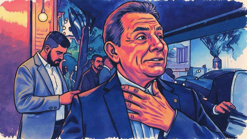 Paulinho da Força, presidente do Solidariedade, é visto em evento com ministros do STF (Foto: Reprodução)