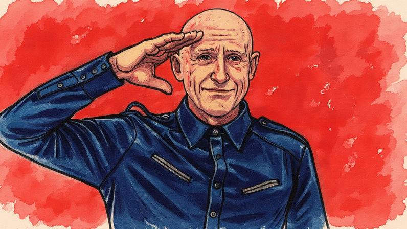 Jorge Martínez, líder de Ilegales, em uma imagem de março de 2025 (Foto: Reprodução)