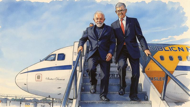 Lula chega a Nova York para participar da Assembleia Geral da ONU (Foto: Reprodução)