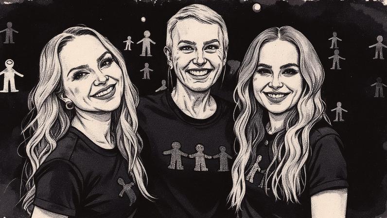 Angélica, Xuxa e Eliana posam juntas para uma foto (Foto: Reprodução)