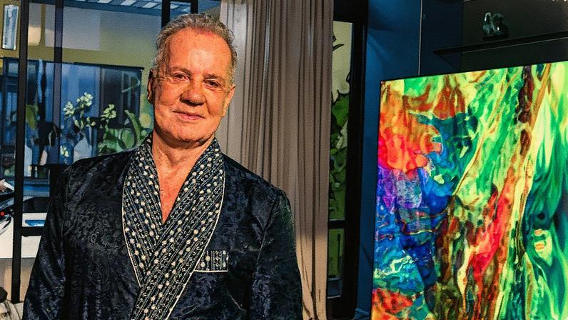 Luiz Fernando é um dos protagonistas de “Quem é morto sempre aparece” (Foto: Reprodução)