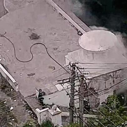 Incêndio destrói moradia sob a Ponte das Bandeiras em Santana