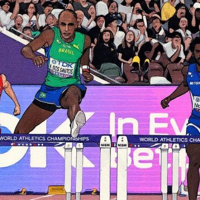 Alison dos Santos avança à final dos 400m com barreiras no Mundial de Atletismo