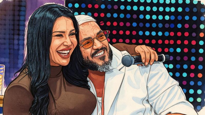 Gracyanne Barbosa e Belo posam juntos para a foto (Foto: Reprodução)