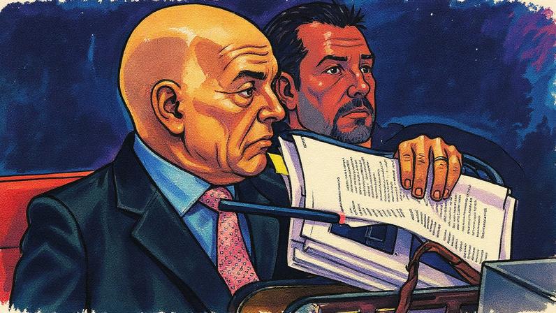 Ministro Alexandre de Moraes é responsável pelos processos no Supremo sobre a trama golpista de 2022 (Foto: Reprodução)