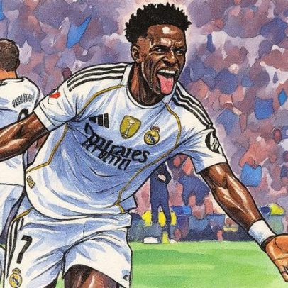 Vinicius brilha sem limites e encanta torcedores em nova partida