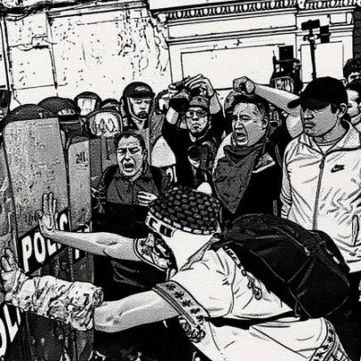 Geração Z protesta contra o governo de Dina Boluarte no Peru