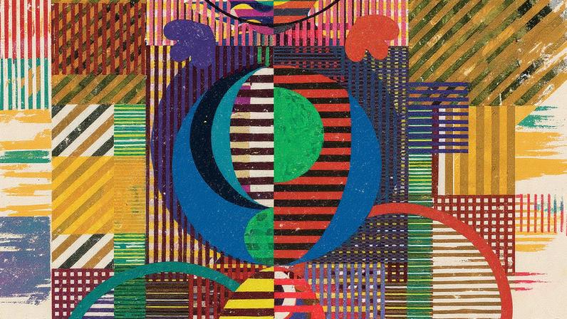 Individual de Beatriz Milhazes em exposição no Museu Nacional (Foto: Reprodução)