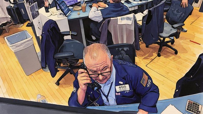 Traders trabalham no pregão da Bolsa de Valores de Nova York durante o pregão matutino em 17 de setembro de 2025 (Foto: Reprodução)