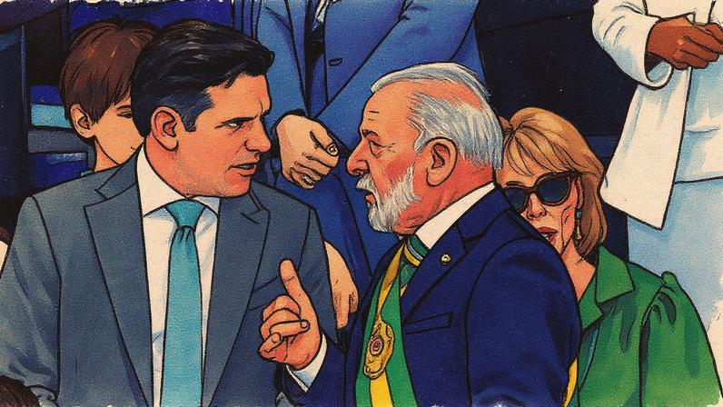 Orientação de Lula para o PT votar contra a PEC da Blindagem, resultando em descontentamento de Motta e do Centrão, que se uniram à oposição (Foto: Reprodução)