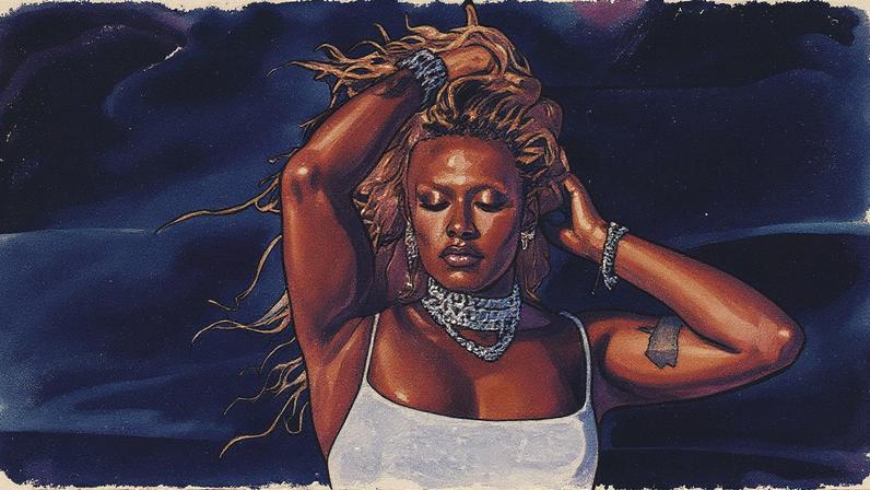 Cantora Liniker posa para a capa da revista Glamour (Foto: Reprodução)