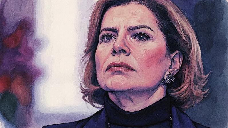 Odete Roitman, personagem interpretada por Débora Bloch, em cena (Foto: Reprodução)